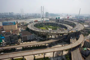 上海南浦大桥图片壁纸_5