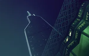 城市高楼大厦风景_5
