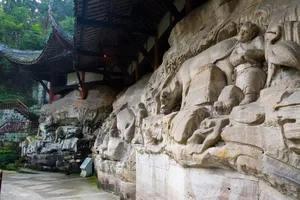 重庆大足宝顶山景点_1