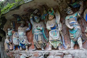 重庆大足宝顶山景点_2