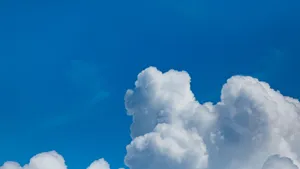 蓝天白云壁纸_8
