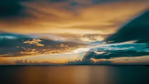 唯美的夕阳风景图片_5