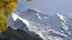 寒冷的雪山图片大全_13