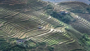 唯美乡村田园风景图片_8