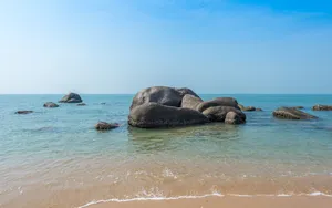 海南三亚海边风景图片_2