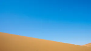鸣沙山月牙泉风景图片_13