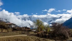 西藏林芝雪山图片_2