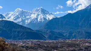 西藏林芝雪山图片_6