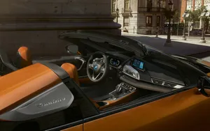 BMW i8 敞篷跑车图片壁纸_4