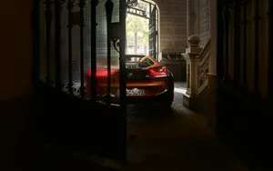 BMW i8 敞篷跑车图片壁纸_6