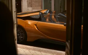 BMW i8 敞篷跑车图片壁纸_8