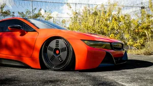 宝马BMW i8混合动力跑车图片壁纸_8