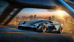 兰博基尼Terzo Millennio超跑概念车图片_3