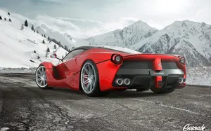 法拉利laferrari超级跑车