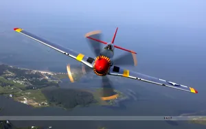 P-51野马战斗机桌面壁纸