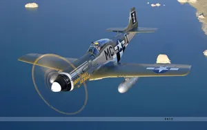 P-51野马战斗机桌面壁纸_6