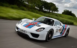 2013款保时捷918 Spyder汽车壁纸
