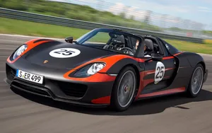 2013款保时捷918 Spyder汽车壁纸_8