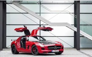 2014款奔驰SLS AMG GT壁纸_23