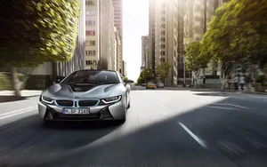 2014款宝马i8壁纸_2
