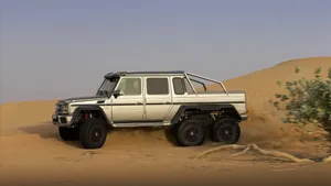 2013奔驰越野车 G63 AMG 6X6壁纸_16