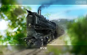 火车铁路沿线风光桌面壁纸_16