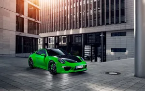 2014款TechArt改装版保时捷911 4S跑车_3