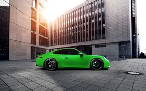 2014款TechArt改装版保时捷911 4S跑车_9