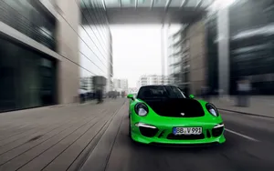 2014款TechArt改装版保时捷911 4S跑车_13