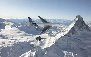 空中客车A380客机图片壁纸_2