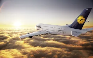 空中客车A380客机图片壁纸_4