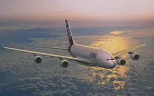 空中客车A380客机图片壁纸_7