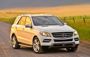2013款奔驰ML350汽车壁纸_11