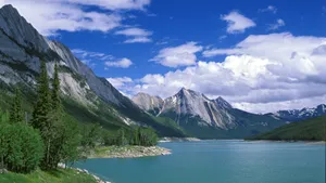 加拿大贾斯珀国家公园风景_4
