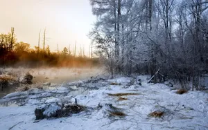 吉林长白山魔界雪景图片_7
