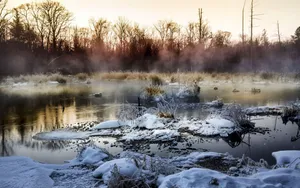 吉林长白山魔界雪景图片_8
