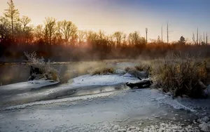 吉林长白山魔界雪景图片_9