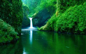 山川河流自然风景图片壁纸_6