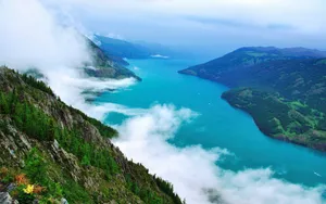 山川河流自然风景图片壁纸_10