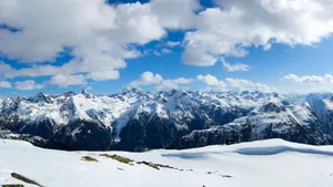 阿尔卑斯山脉风景图片_7