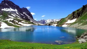 阿尔卑斯山脉风景图片_9