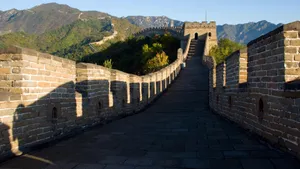 北京八达岭长城古迹图片_3