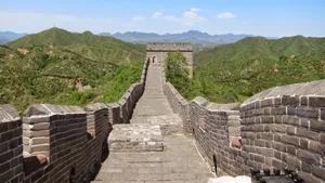 北京八达岭长城古迹图片_5