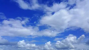 天上的白云云彩图片_9