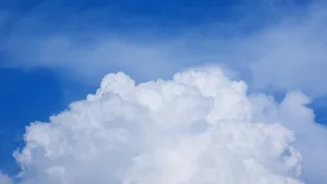 天空中的白云图片_2