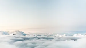 天空中的白云图片_7