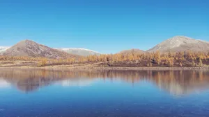 风景怡人的湖泊山水图片_5