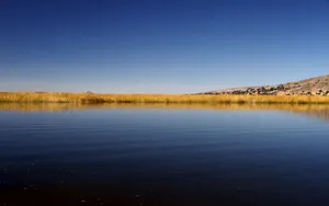 优美的湖泊风景图片_8