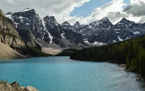 优美的湖泊风景图片_9