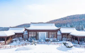 山东威海华夏城风景图片_2